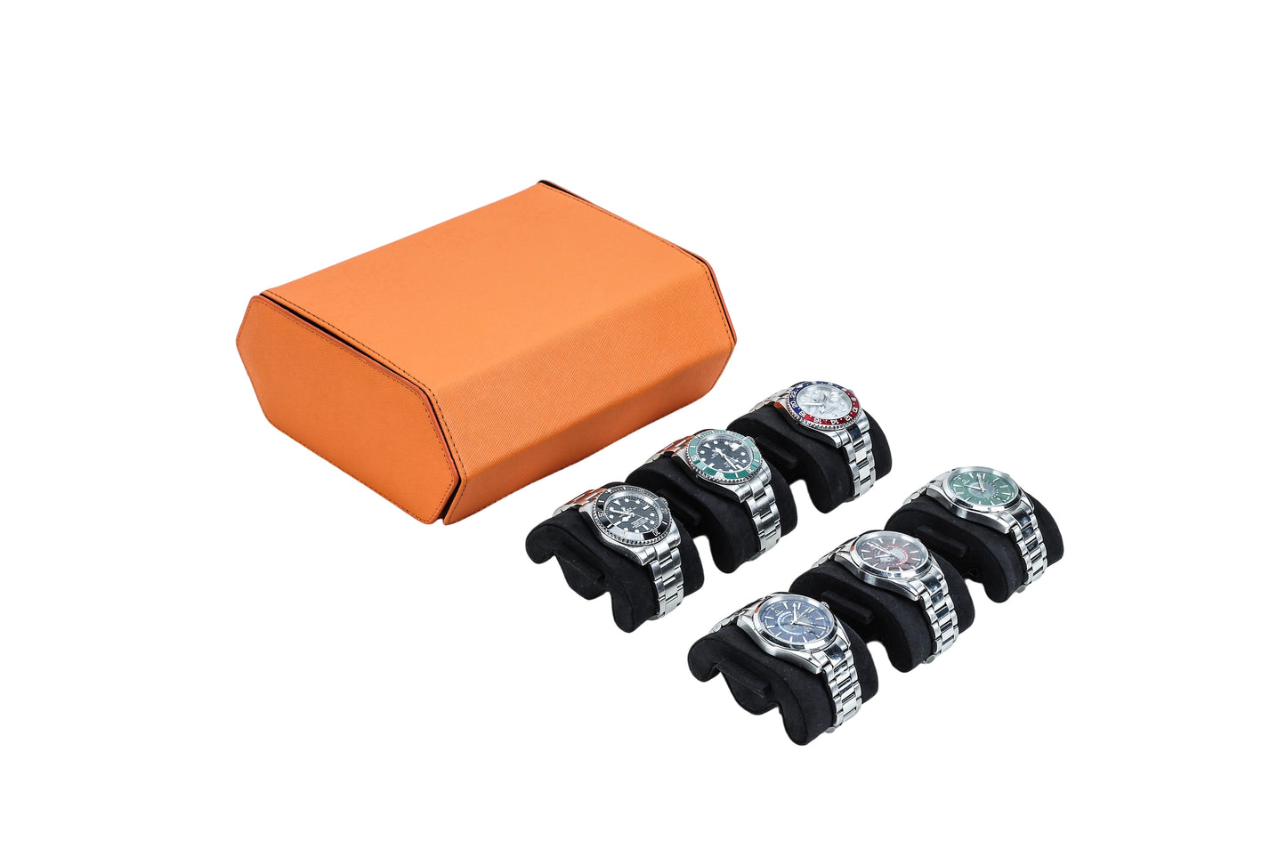 Kesari Orange - 6 Watch Case