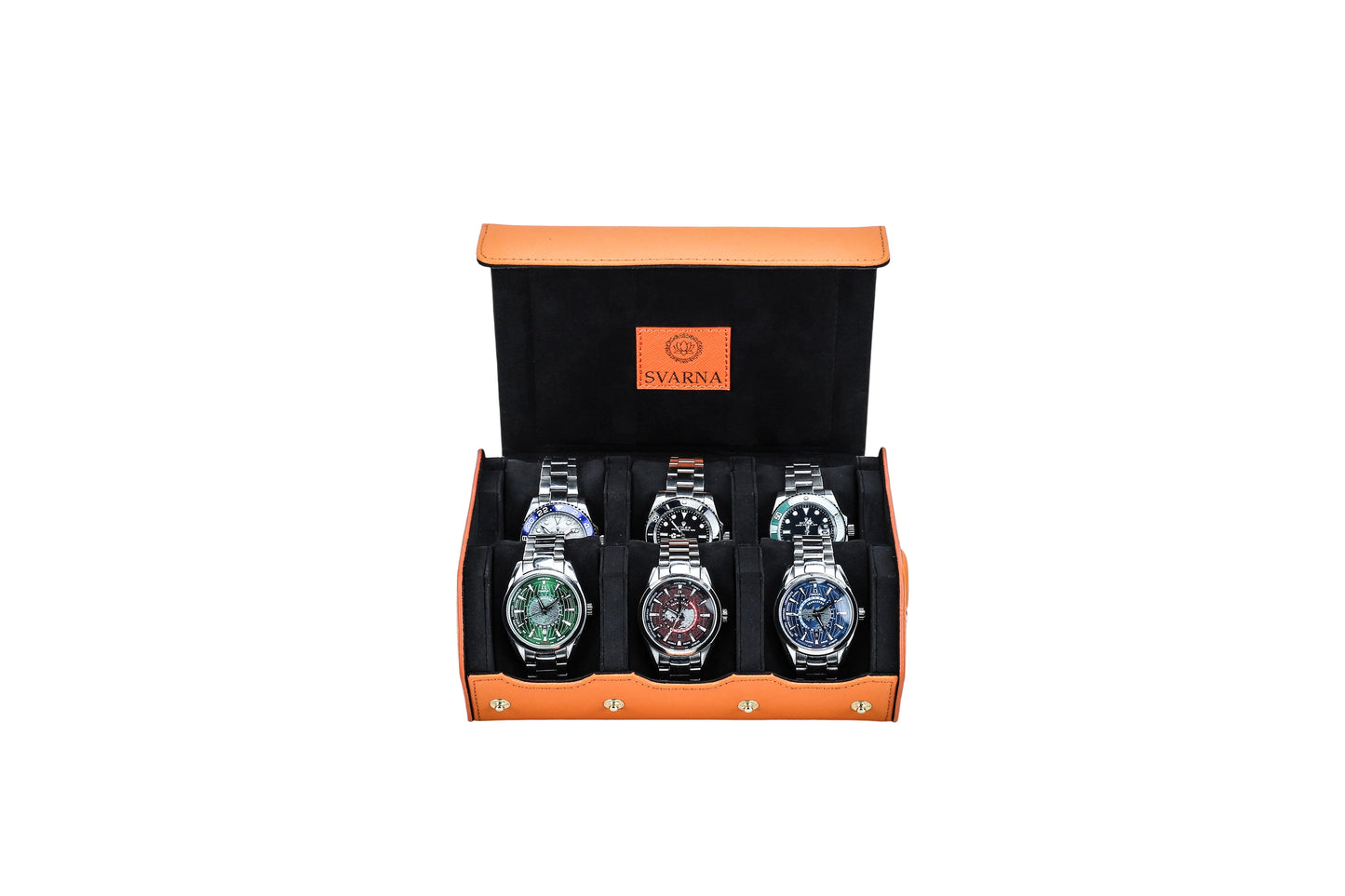 Kesari Orange - 6 Watch Case